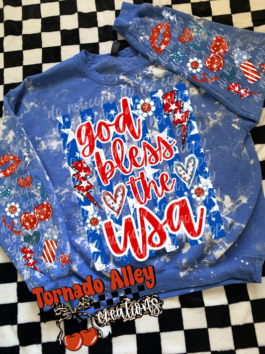 God Bless The USA Crewneck