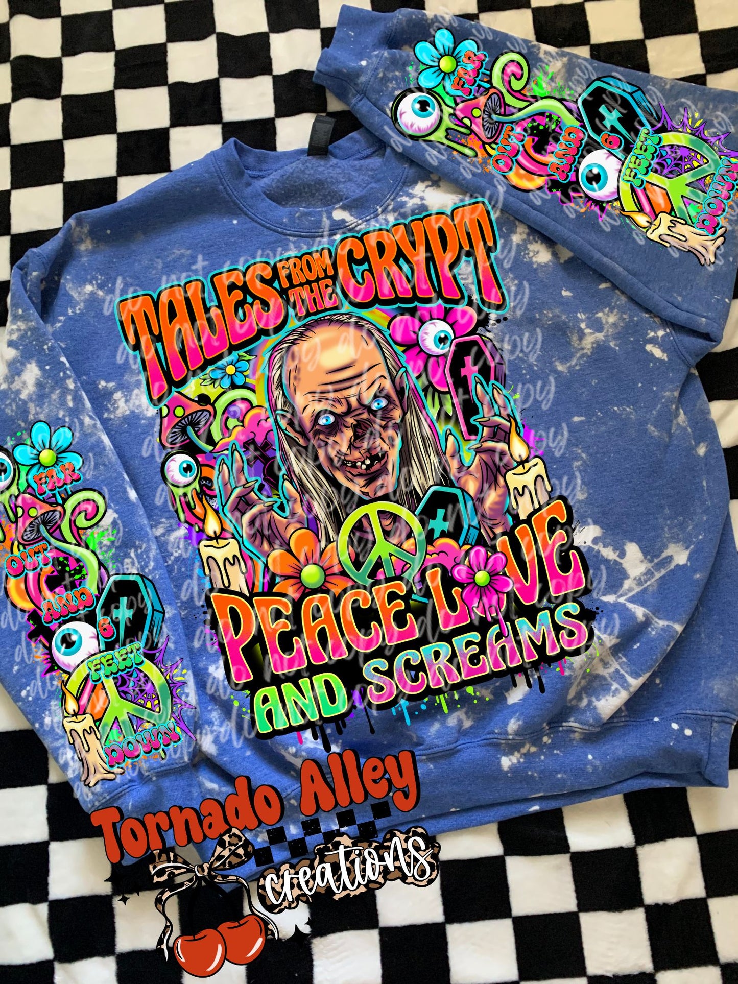 Peace Love Screams Crewneck