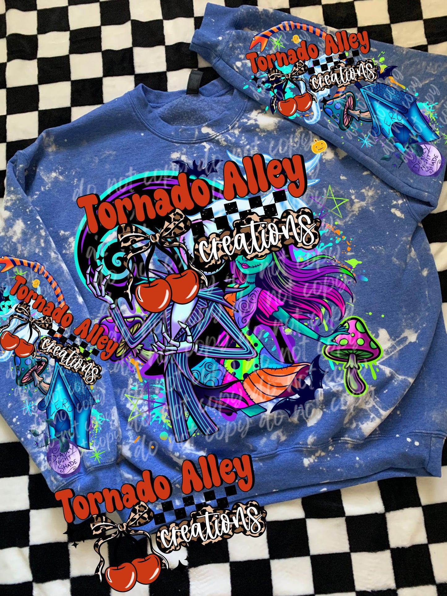 Spooky Neon Crewneck