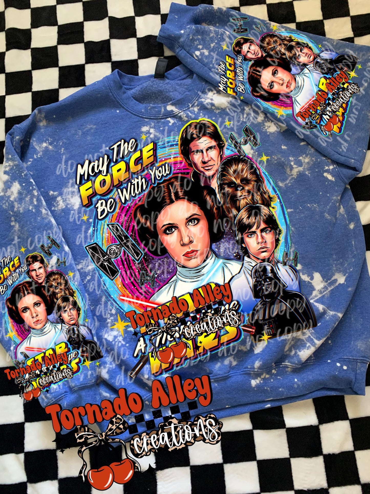 Retro Galaxy Crewneck