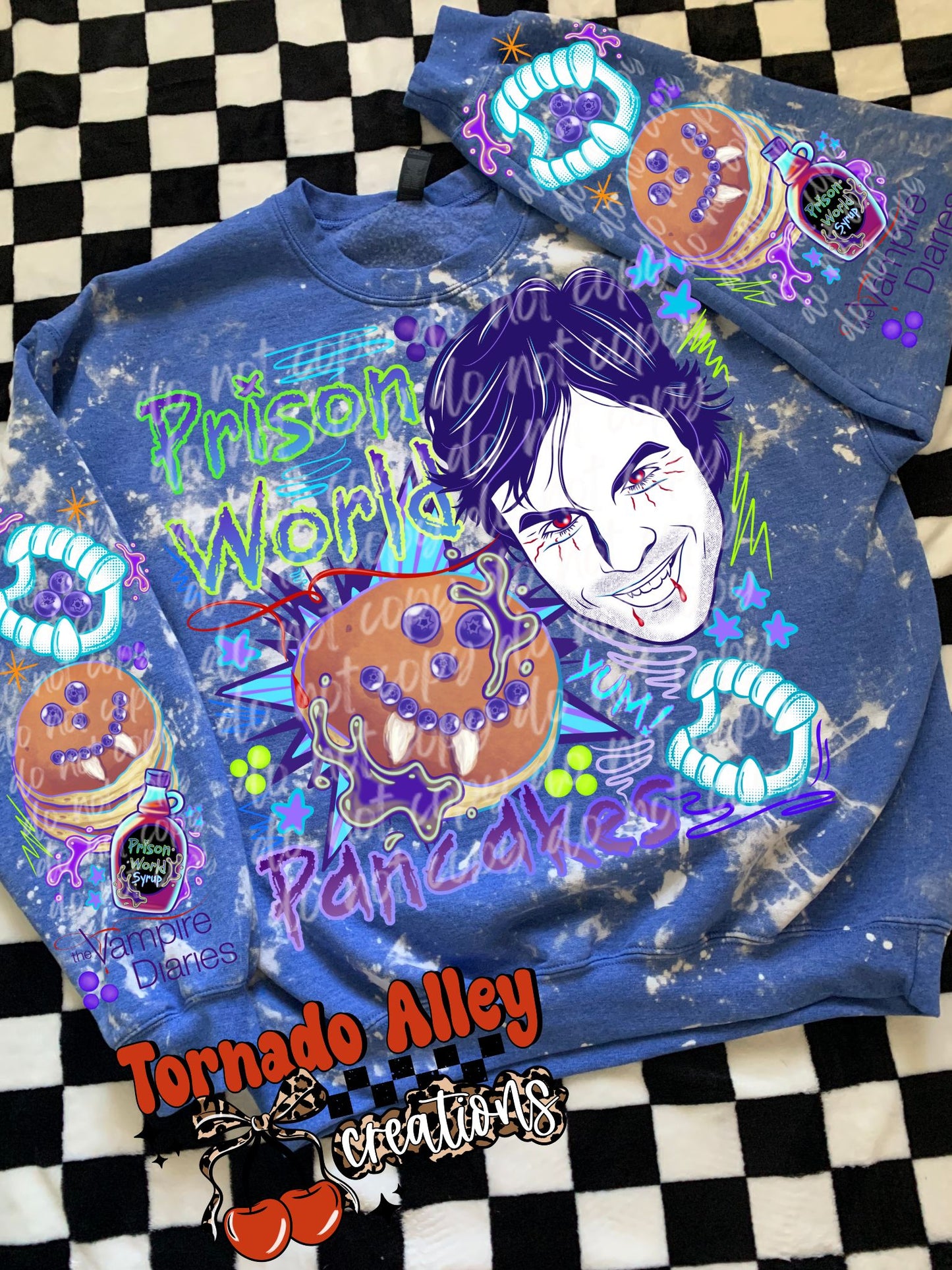 Prison World Pancakes Crewneck