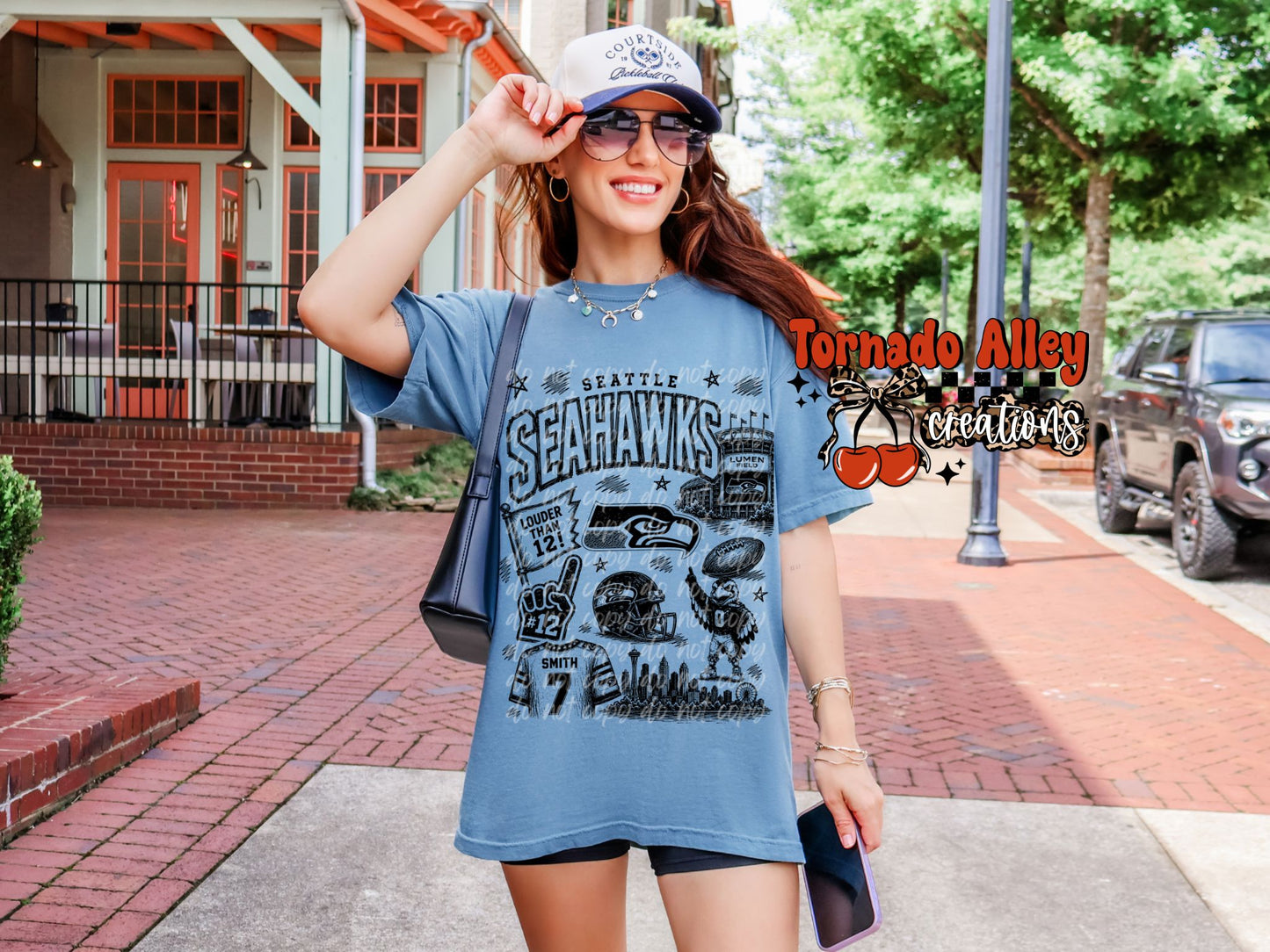 Seattle Football Tee