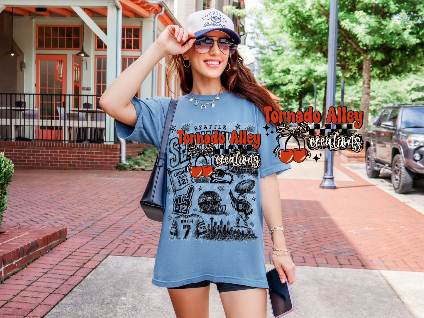 Seattle Football Tee