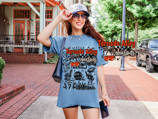 Seattle Football Tee