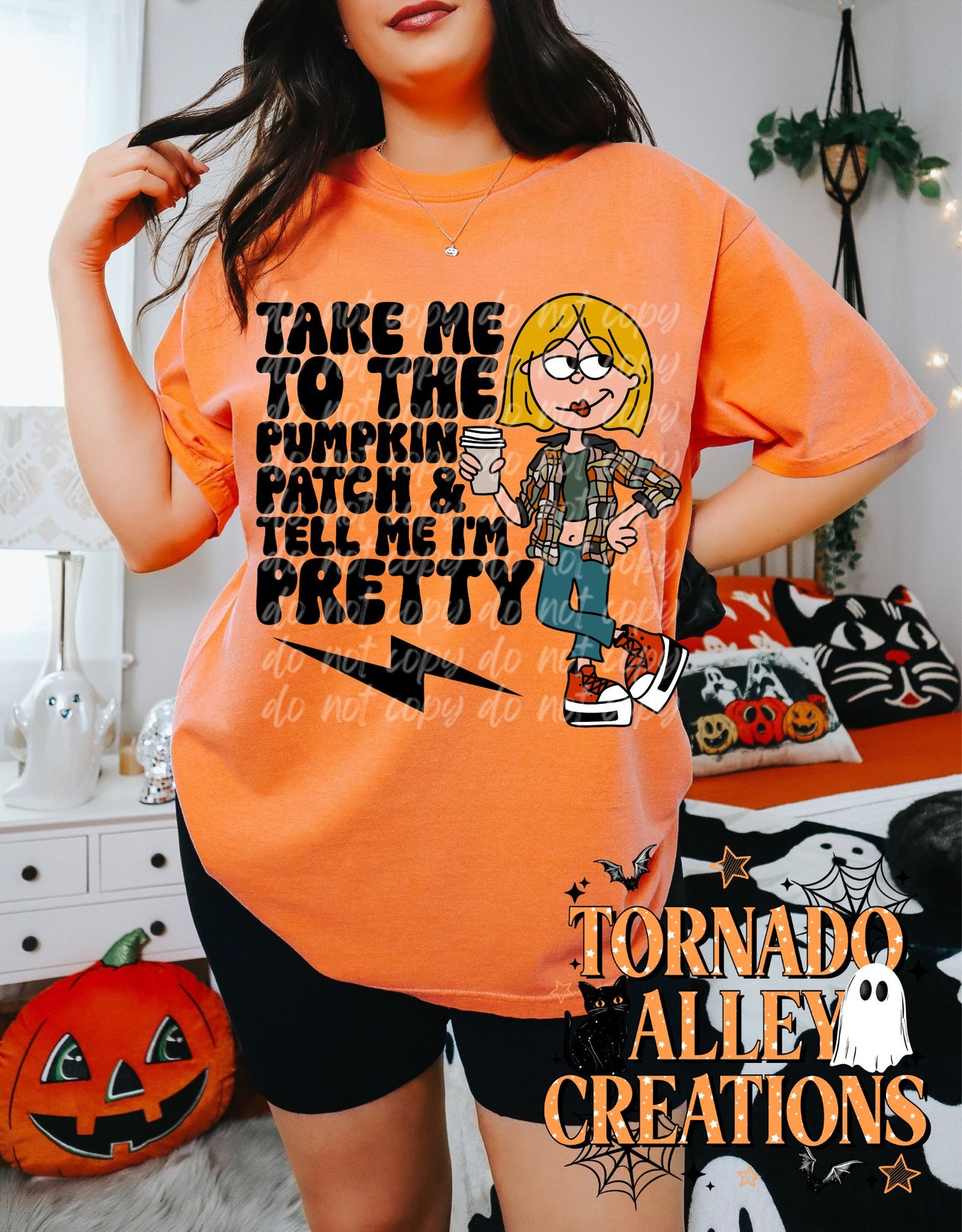 Pumpkin Patch and Tell Me I'm Pretty Tee