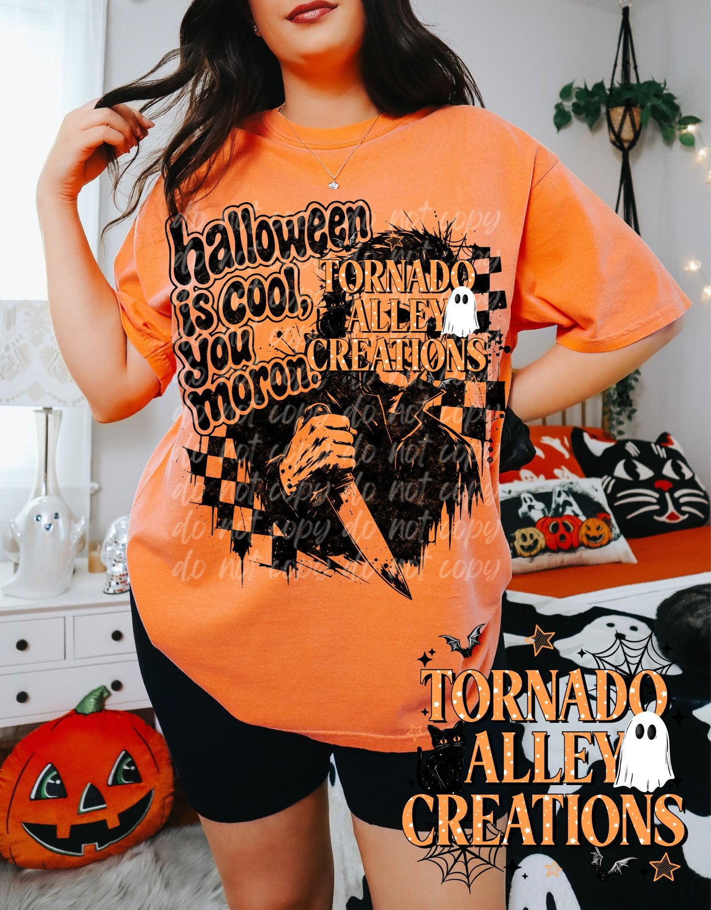 Halloween is Cool Moron Mike Tee