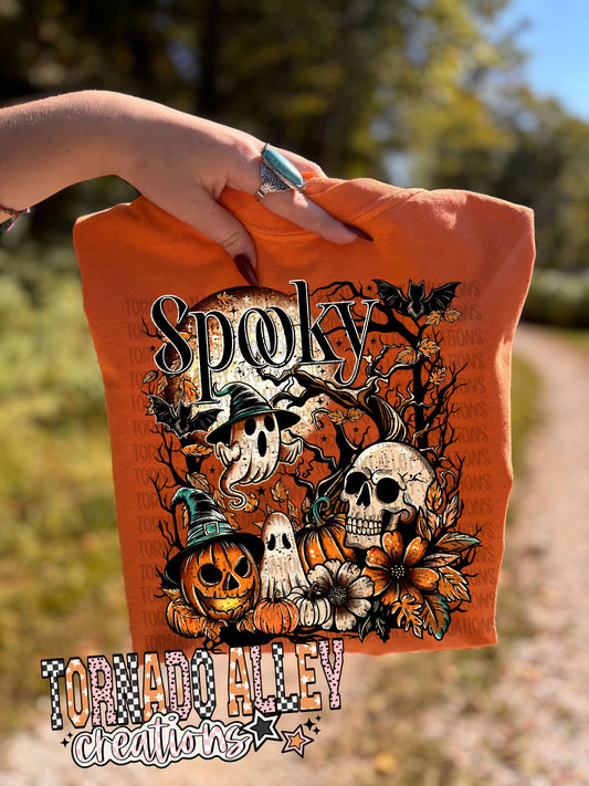 Spooky Vintage Halloween Tee