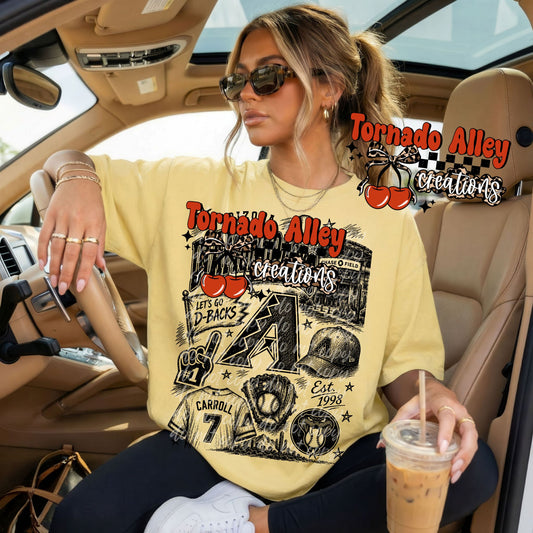 Arizona Baseball Tee