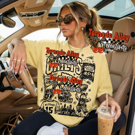 Kansas Football Tee