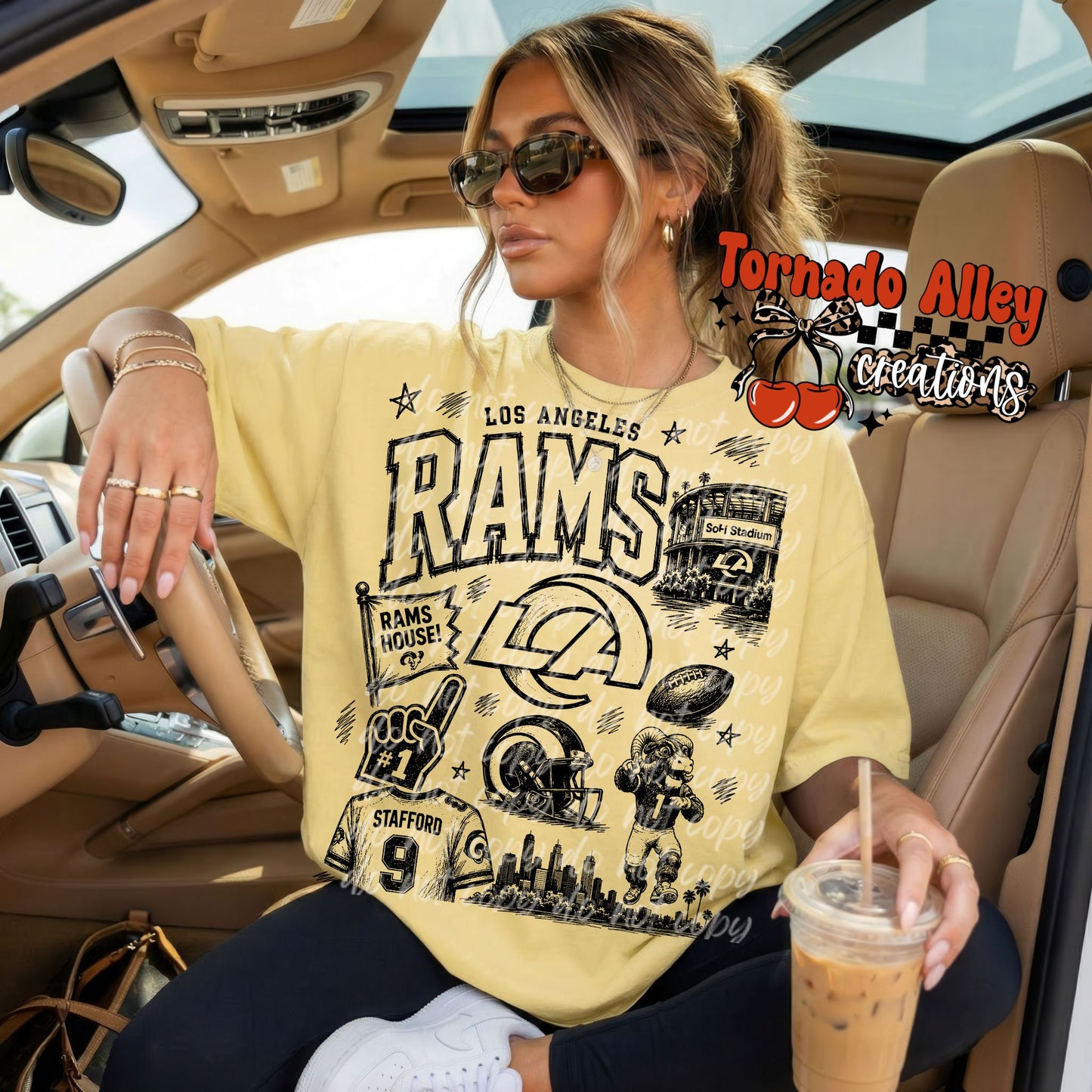Los Angeles Football Tee