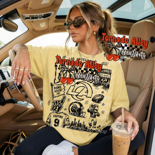 Los Angeles Football Tee