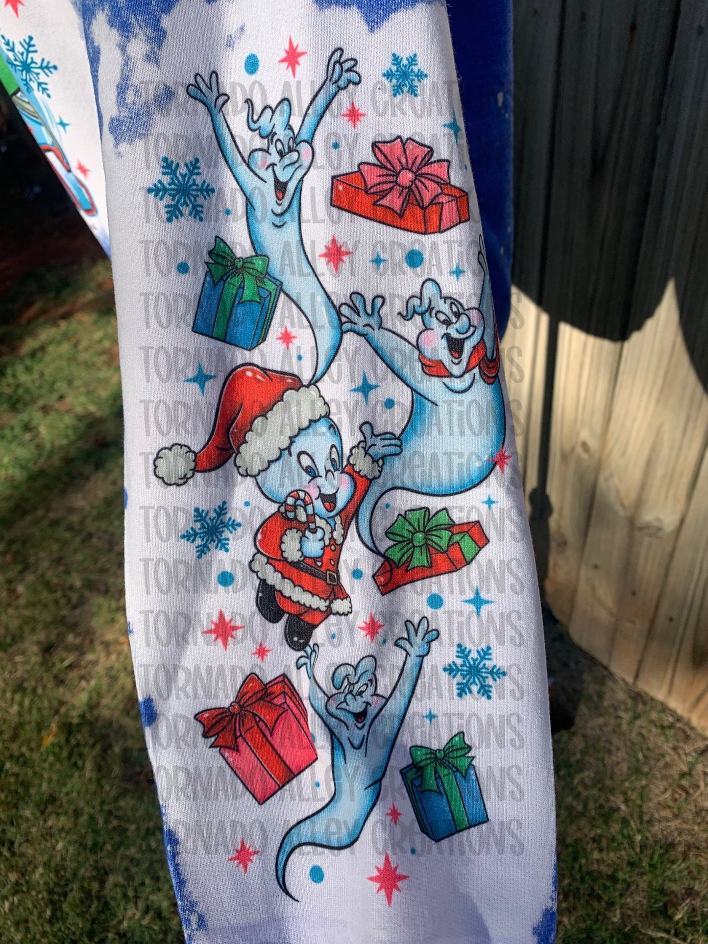 Spooky Ghosts Christmas Crewneck