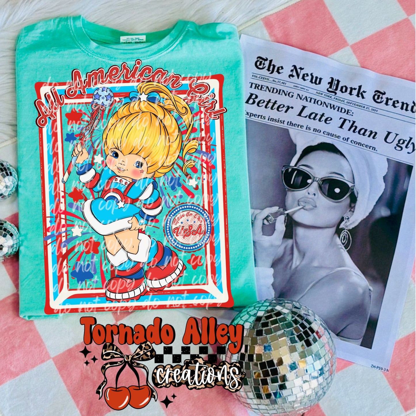 American Firework Tee