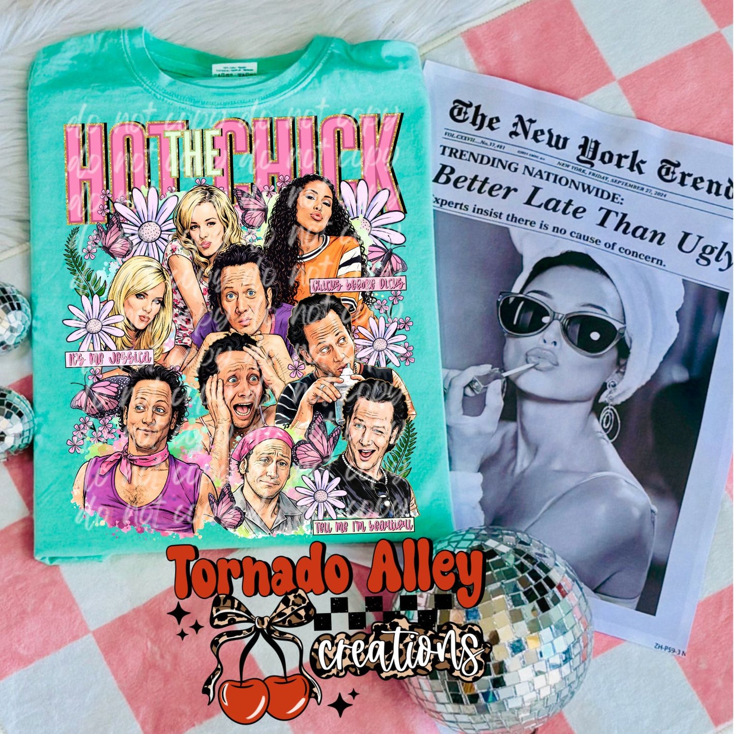 Funny H Chick Tee