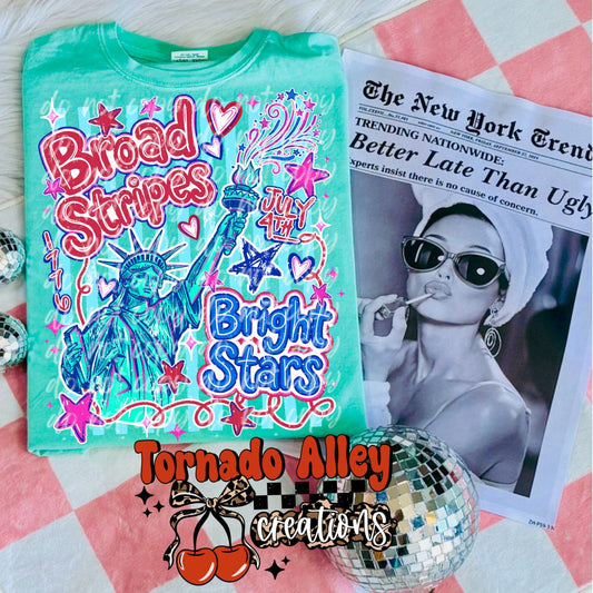 Broad Stripes Bright Stars Tee