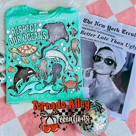 Respect Our Oceans Tee