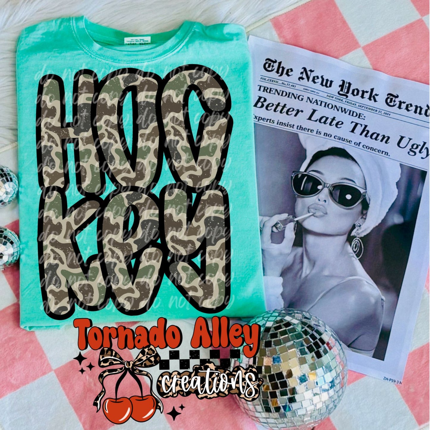 Hockey Camo Tee