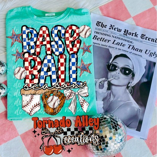 Baseball Season Tee
