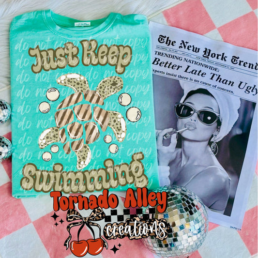 Keep Swimming Tee