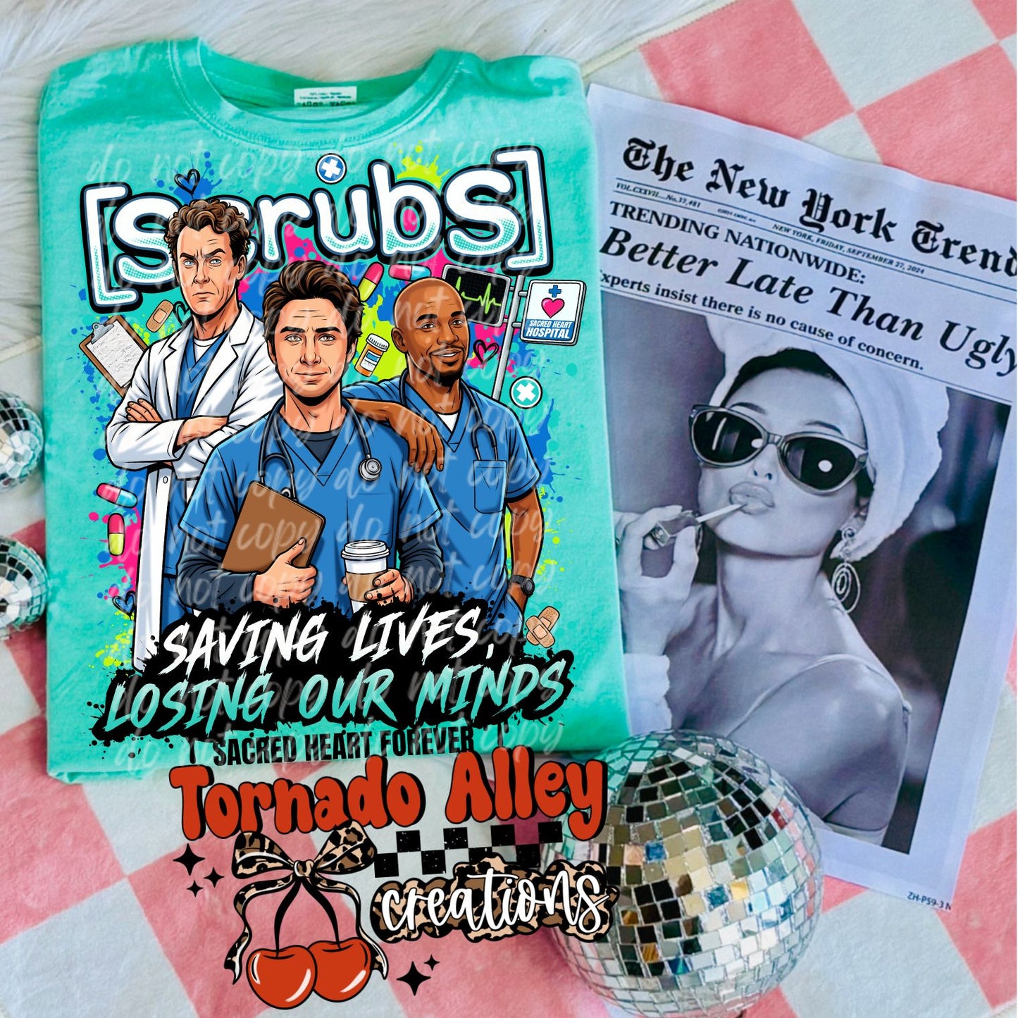 Saving Lives Losing Our Minds Tee