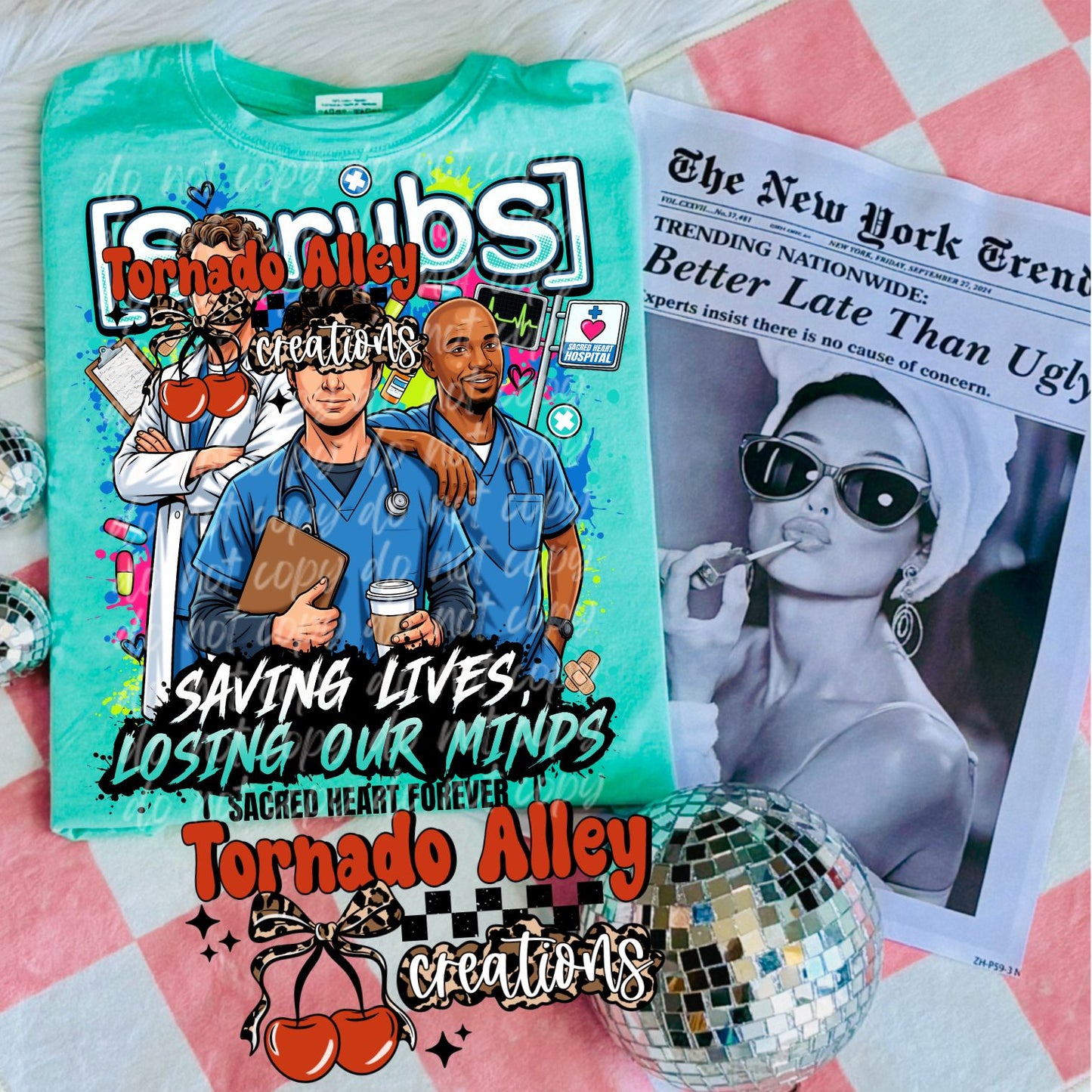 Saving Lives Losing Our Minds Tee