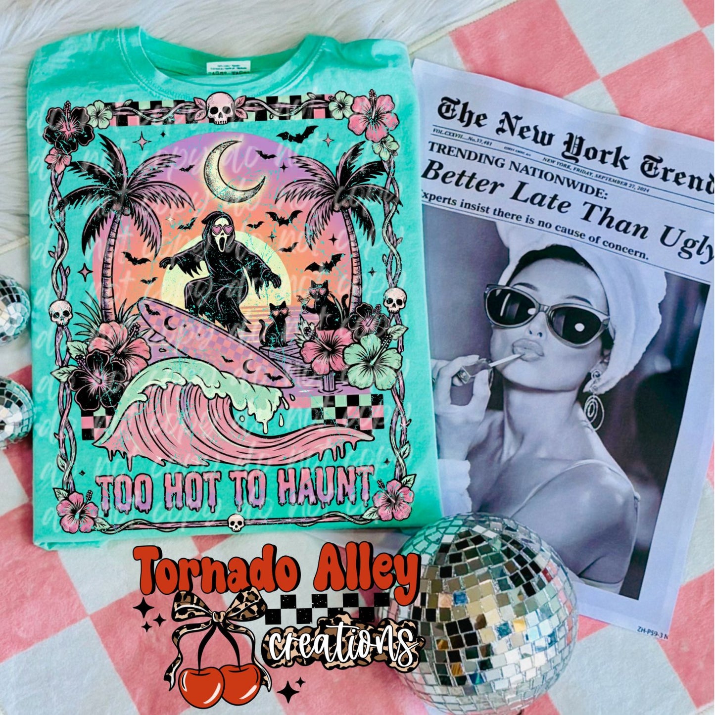 Too Hot To Haunt Tee