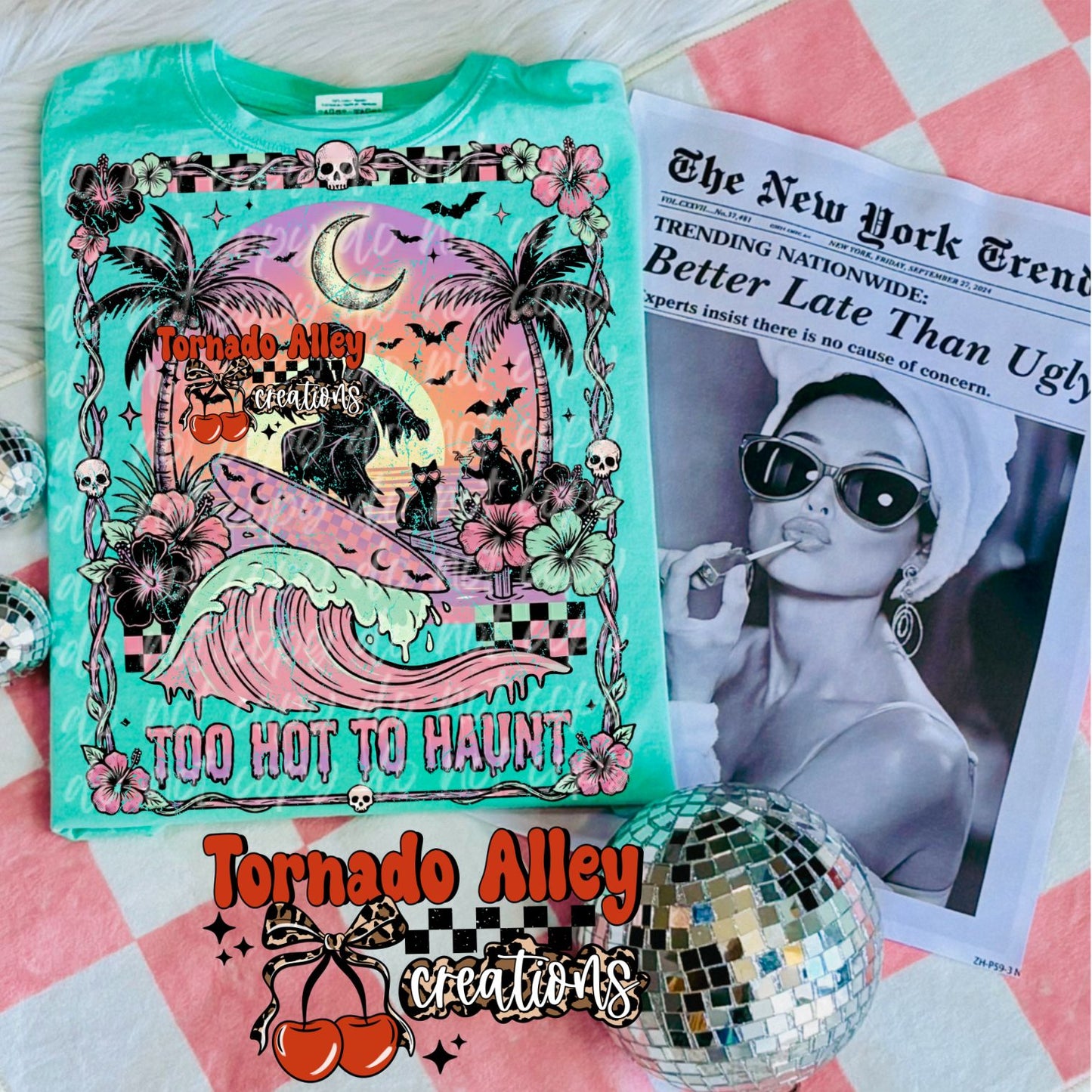 Too Hot To Haunt Tee