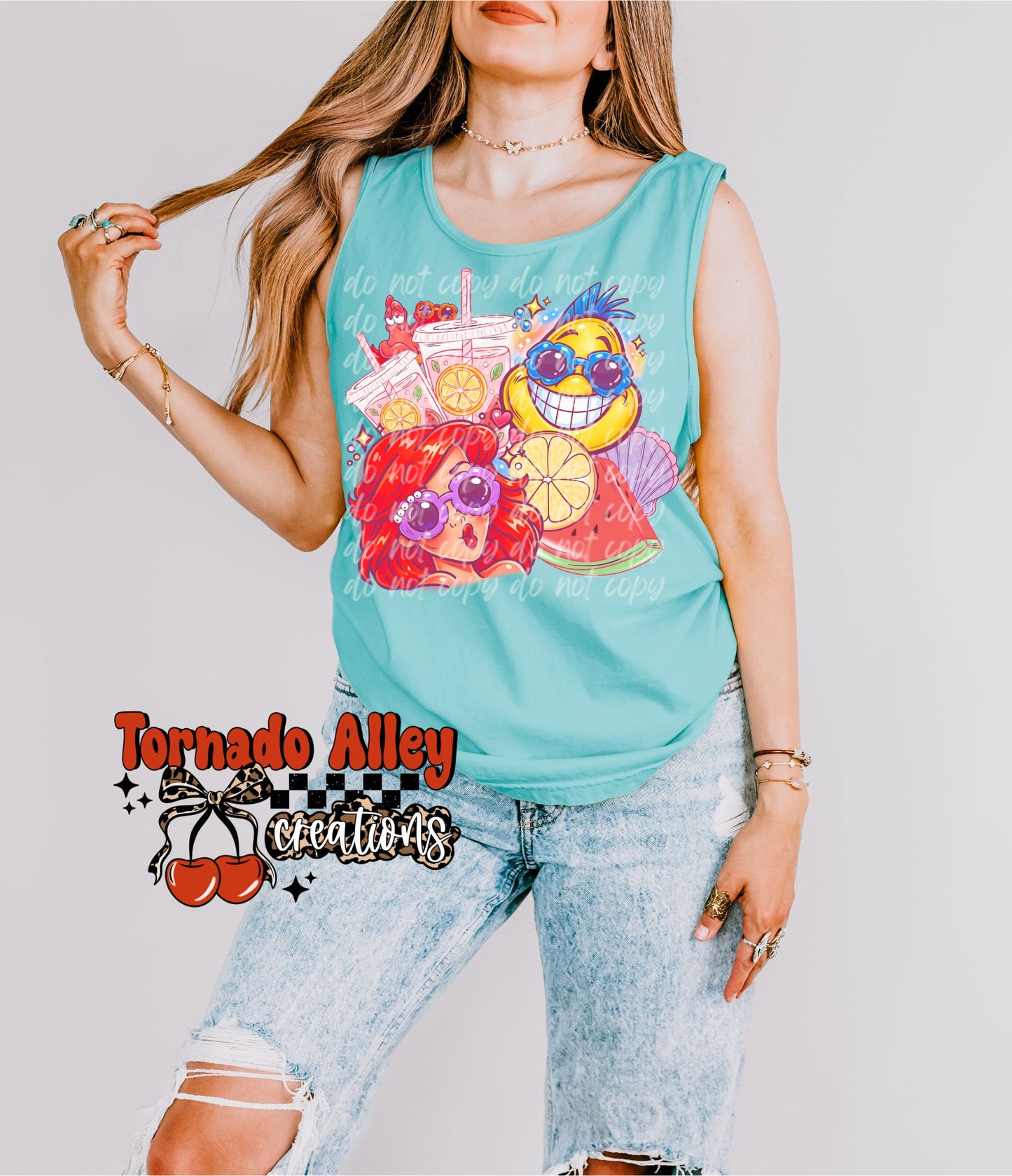 Summer Mermaid Tank