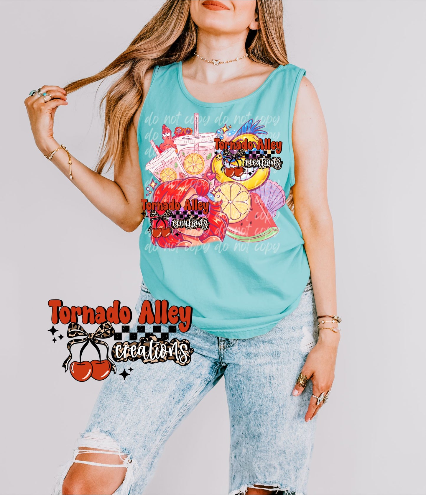 Summer Mermaid Tank