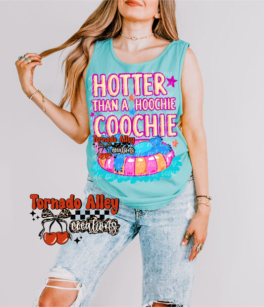 Hotter Blue Guy Tank