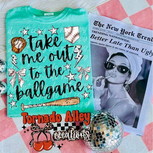 Take Me Out To The Ballgame Tee