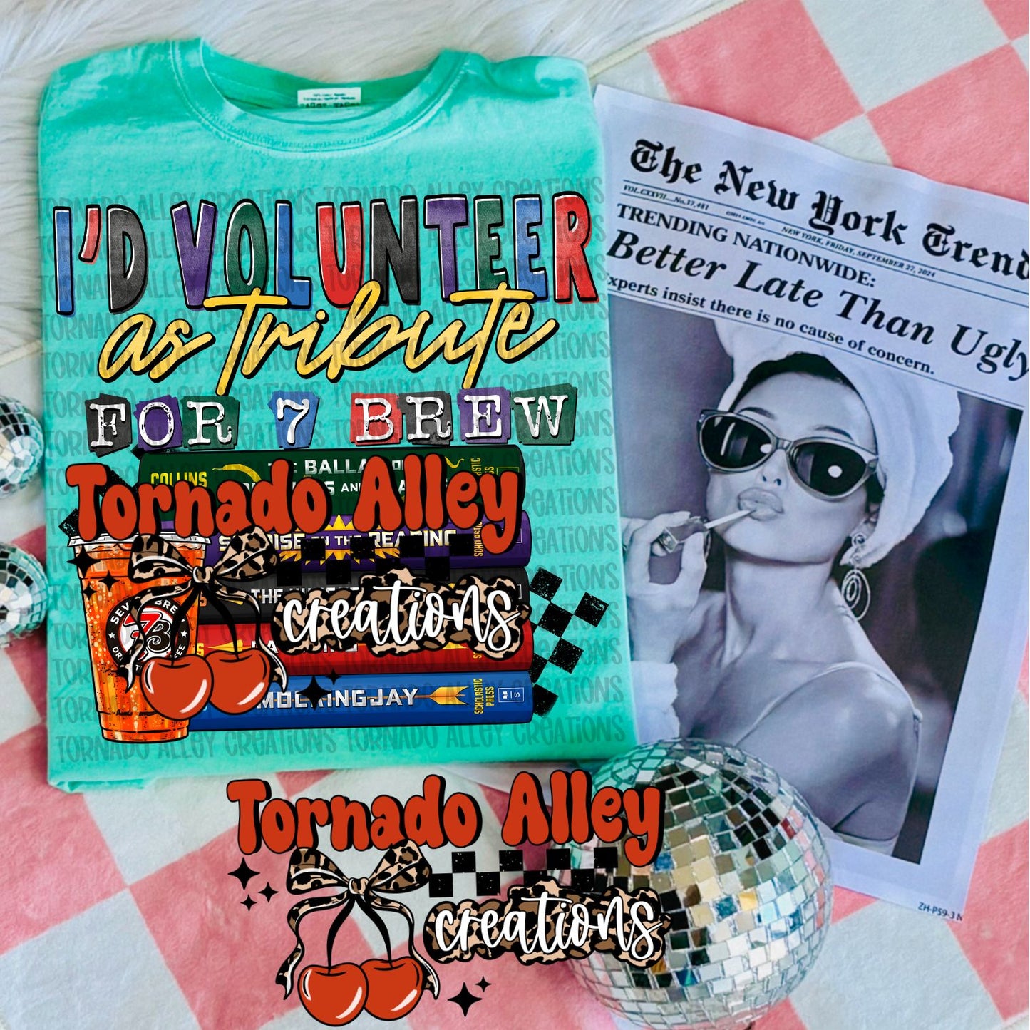 Volunteer Bookish Tee