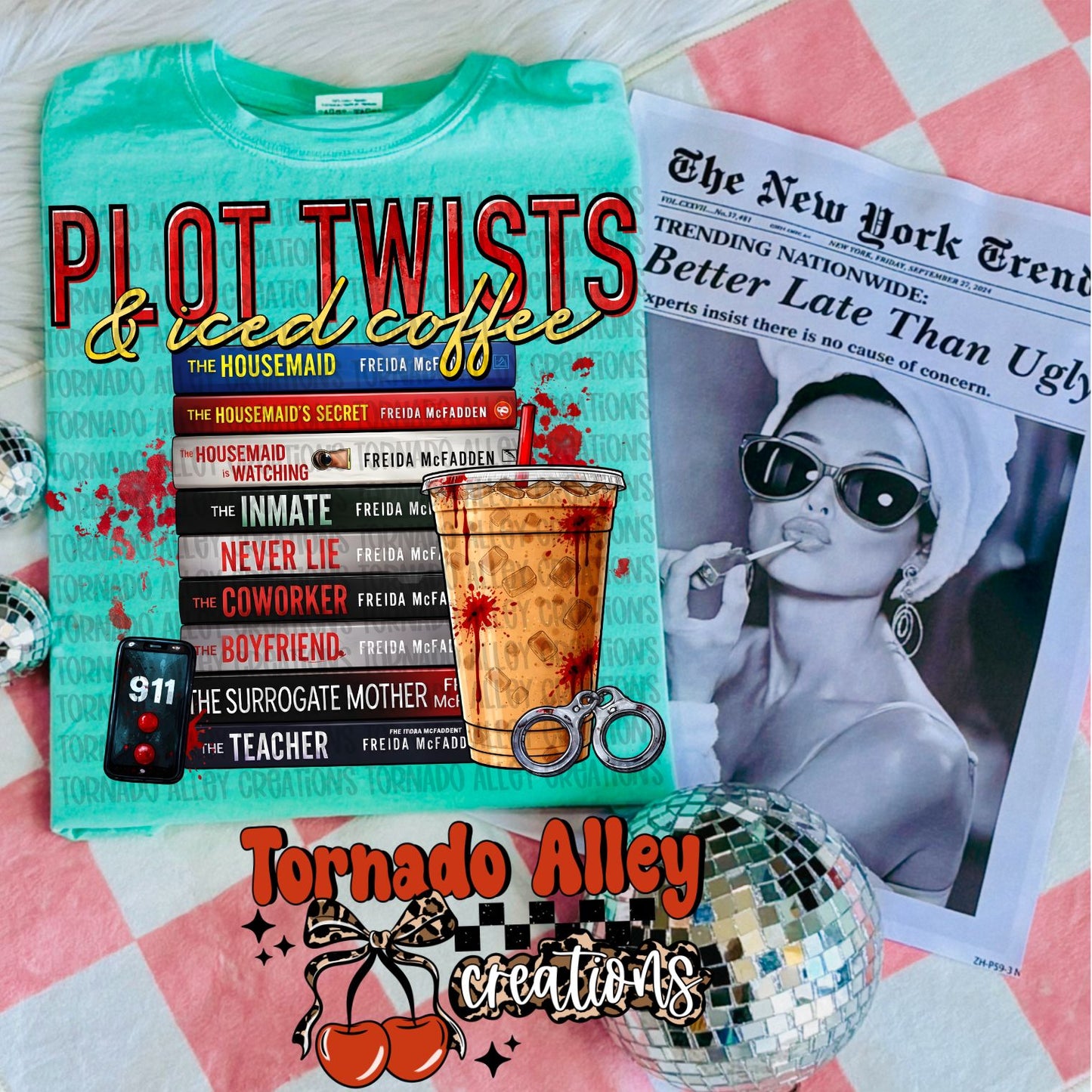 Plot Twists Bookish Tee