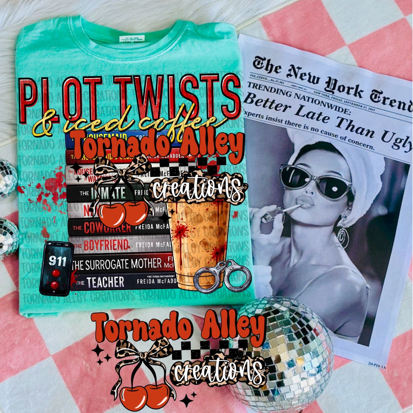Plot Twists Bookish Tee