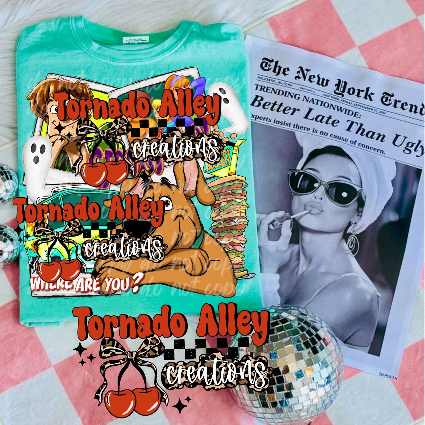 Retro Mysteries Tee