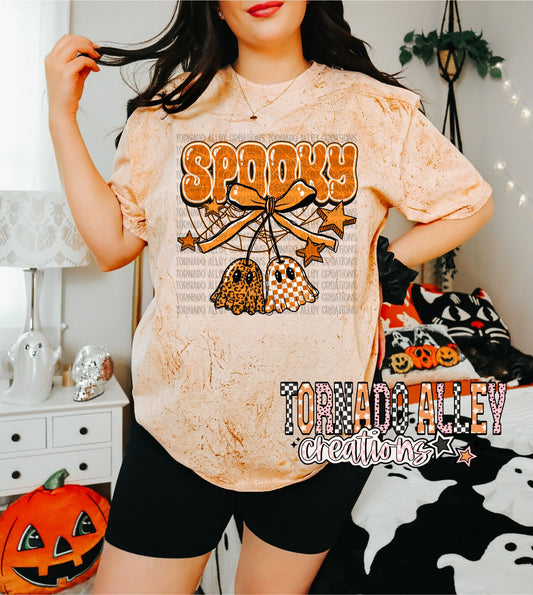Spooky Ghost Cherries Tee
