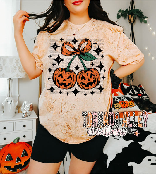 Pumpkin Cherries Tee