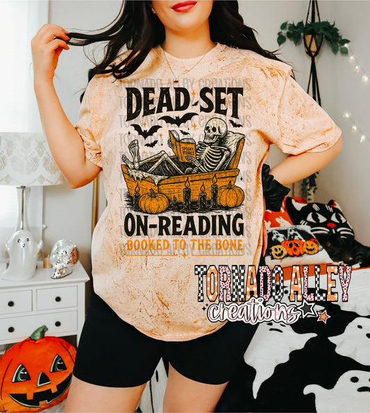 Spooky Set on Reading Tee
