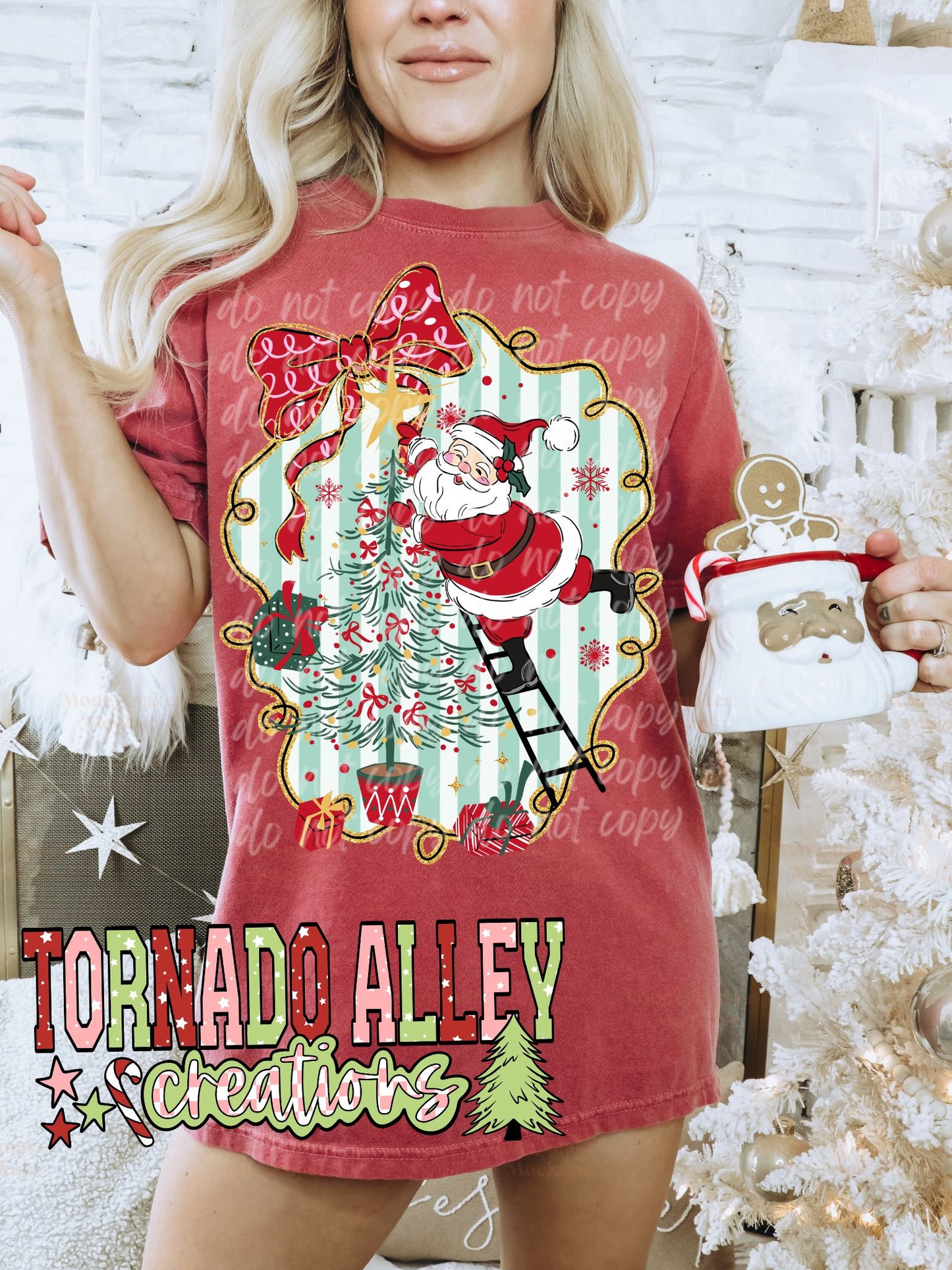 Retro Santa Tee