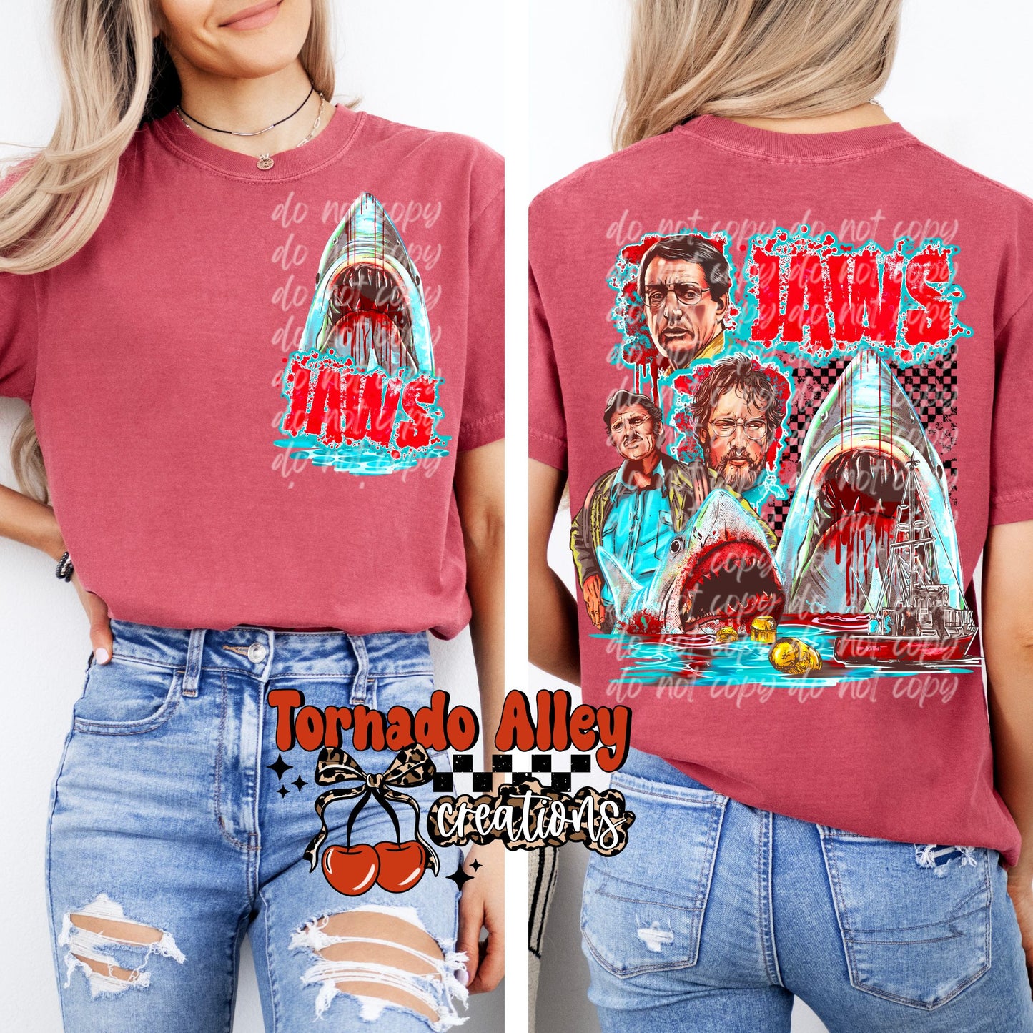 Scary Shark Tee