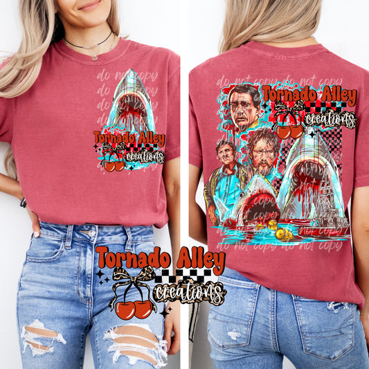 Scary Shark Tee