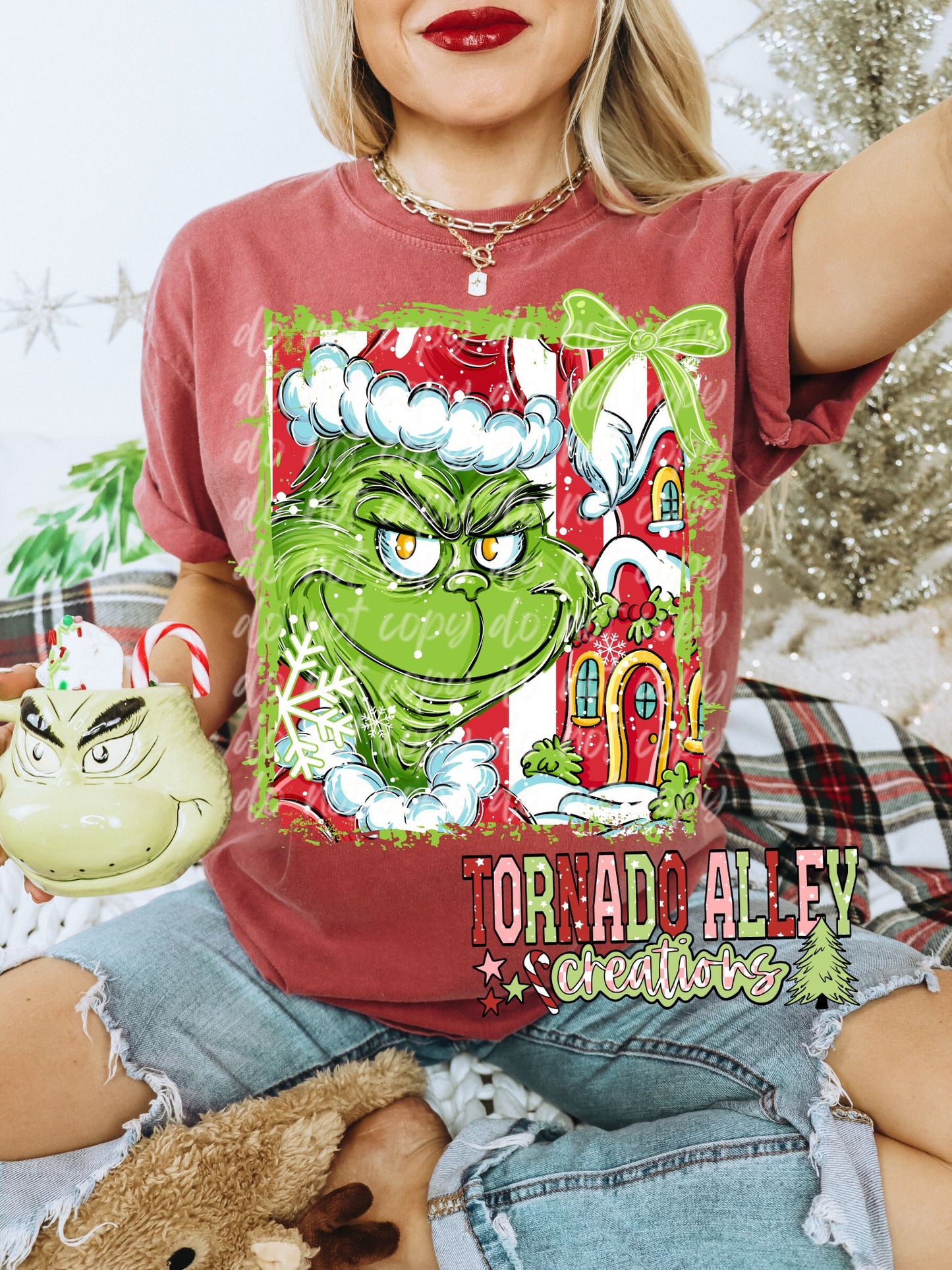 Green Guy Christmas Tee