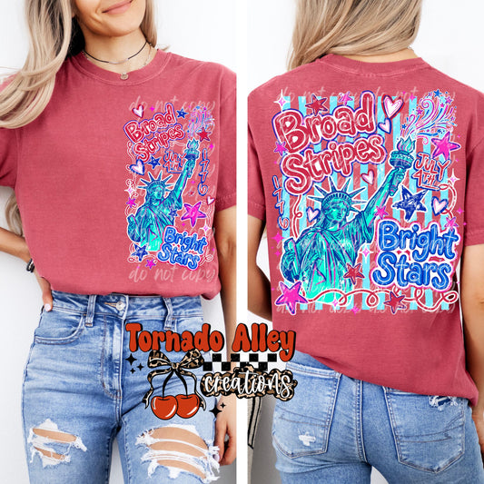 Broad Stripes Bright Stars Tee