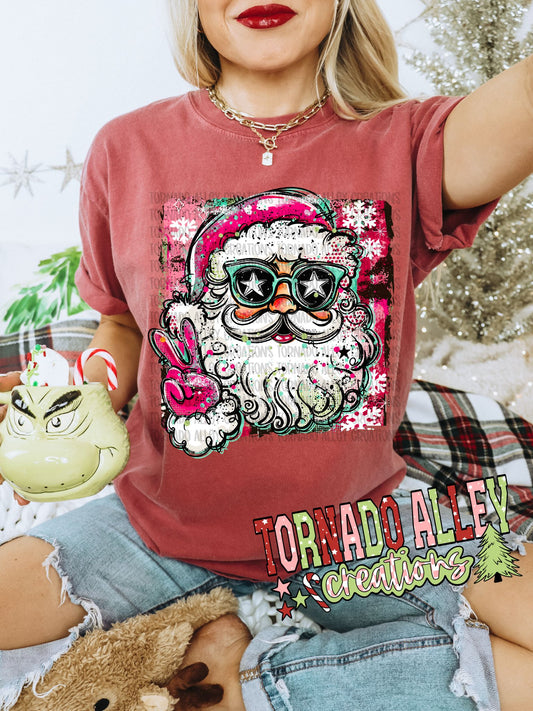 Santa Doodle Tee