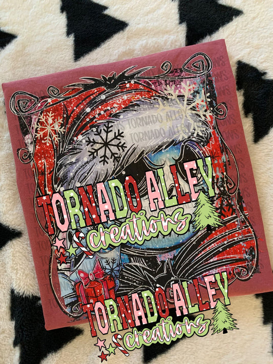 Spooky Skelly Christmas Tee