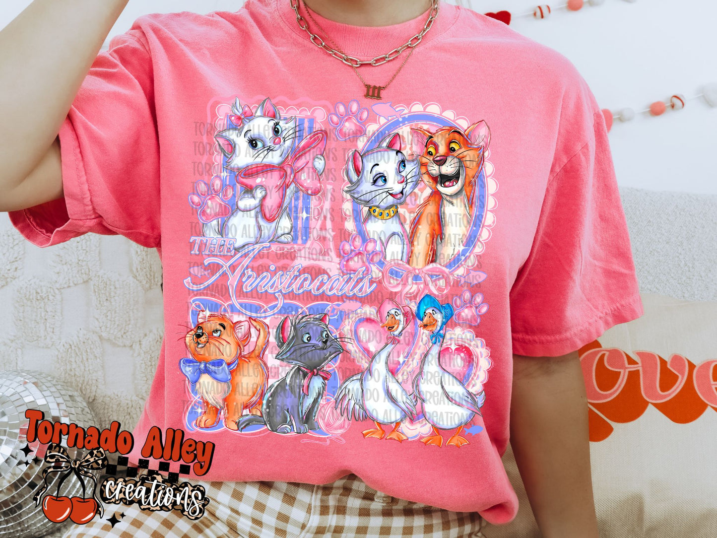 Vintage Cats Tee