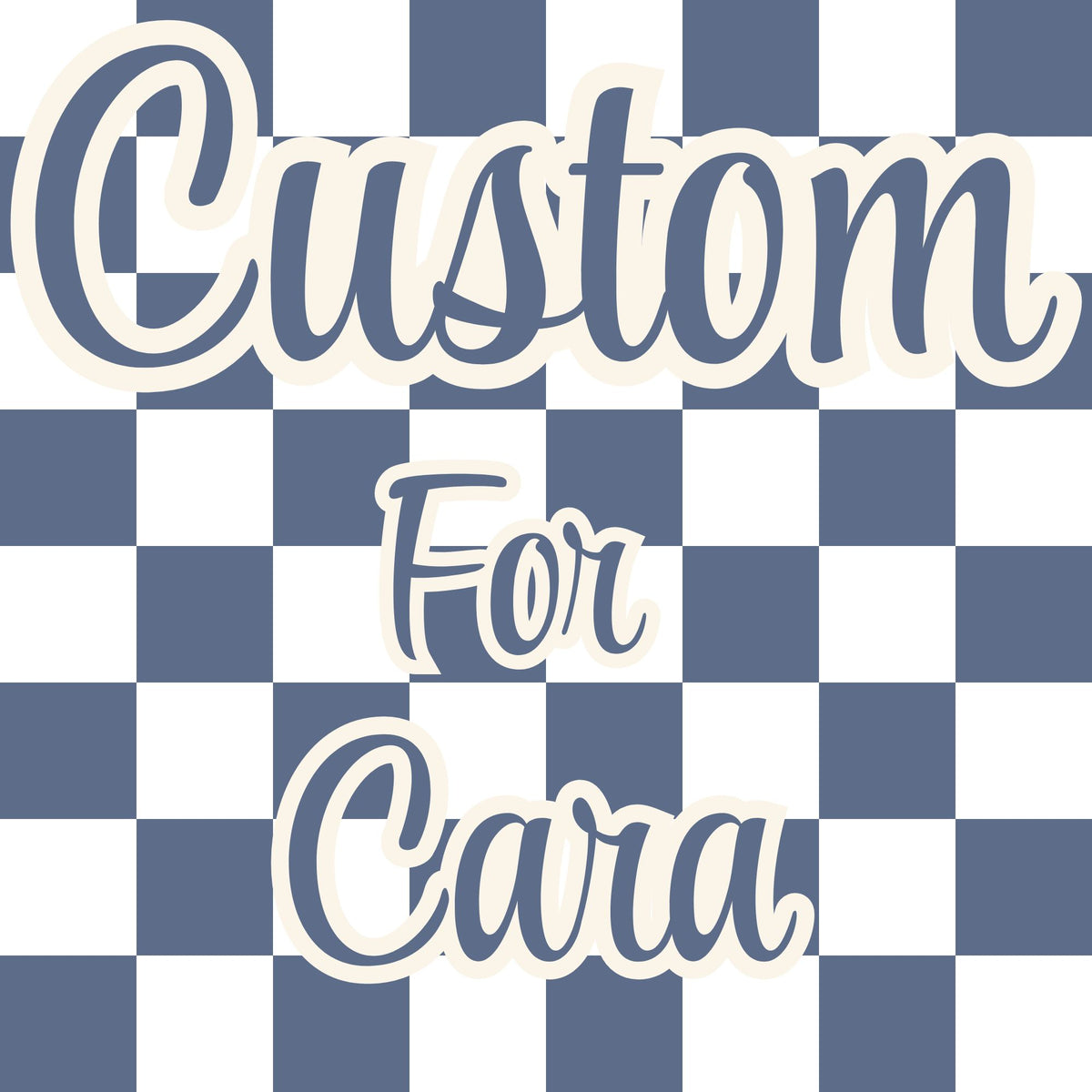 Custom Order for Cara