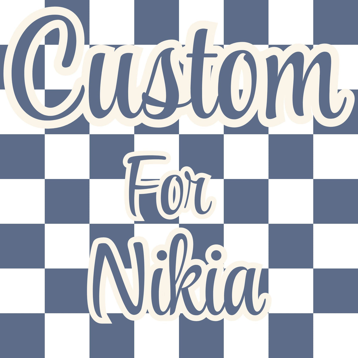 Custom Order for Nikia