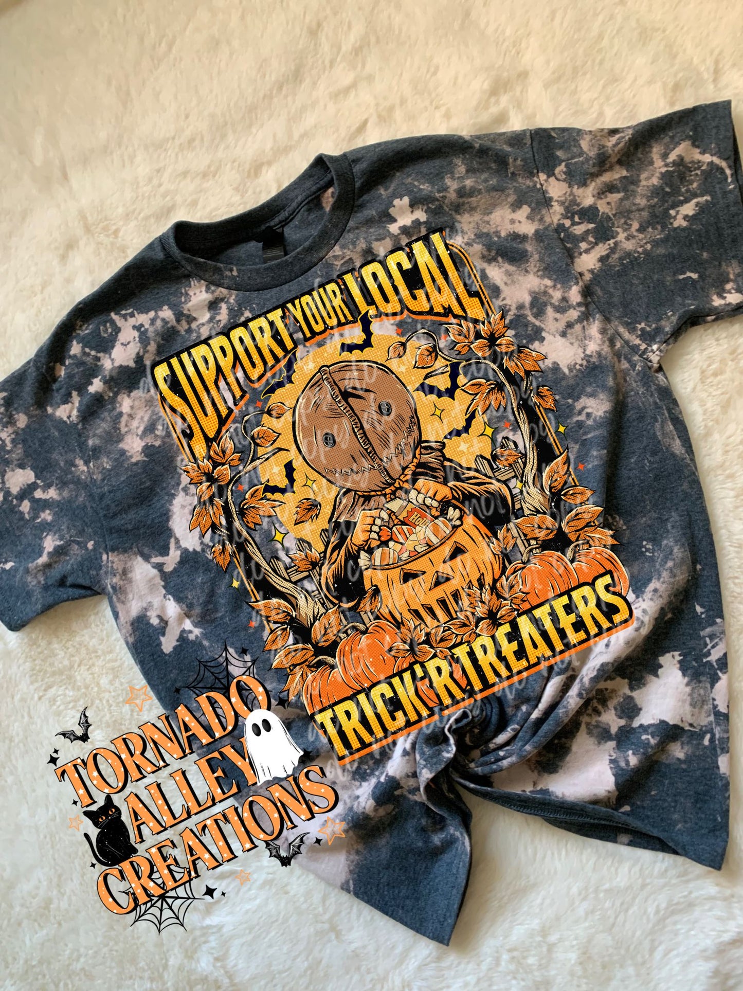 Support Your Local Bleached Tee