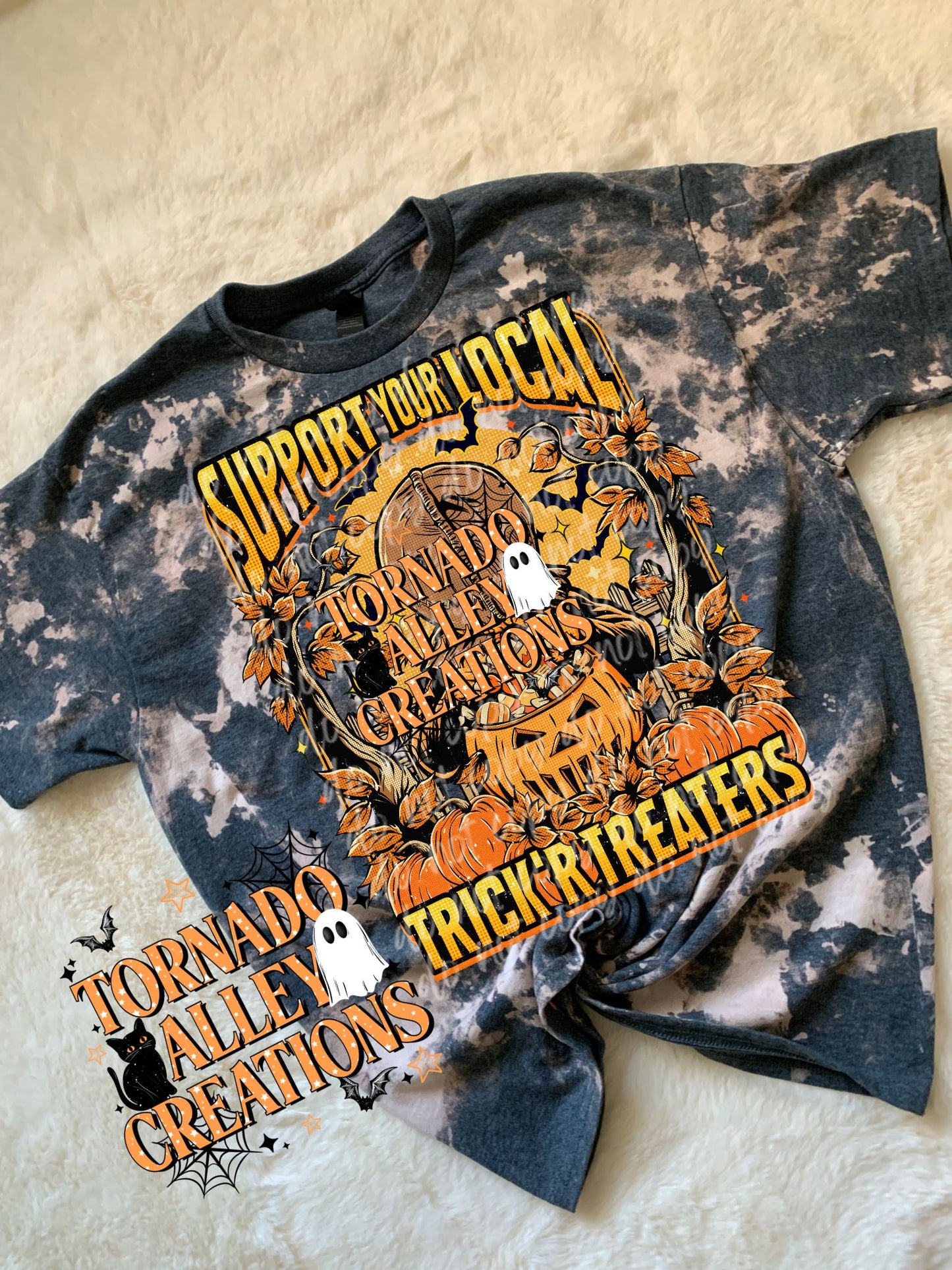 Support Your Local Bleached Tee